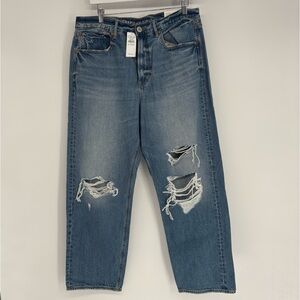 American Eagle Outfitters Light Blue Relaxed Jeans